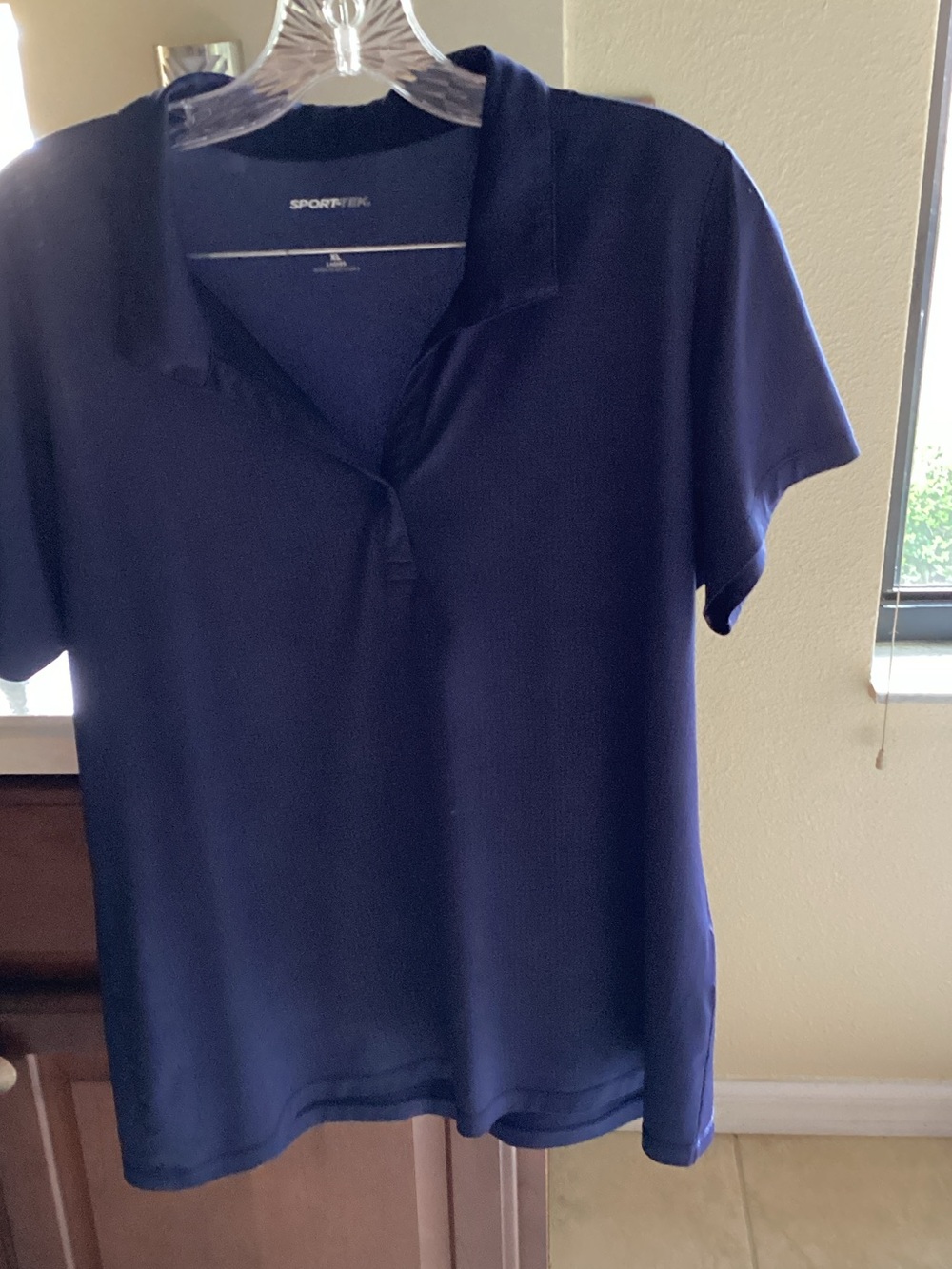 Sport-Tek Women's Deep Navy Short-Sleeve Polo
